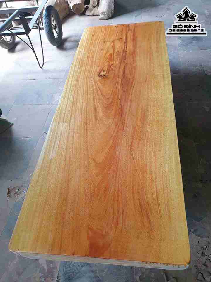 Mặt Bàn Ăn Dài Gỗ Mít  Dài 1m97 Rộng 72 Dày 12 (cm)