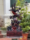 Tượng Phương Hoàng Lửa Gỗ Trắc Cao 108 Ngang 48 Sâu 23 (cm)