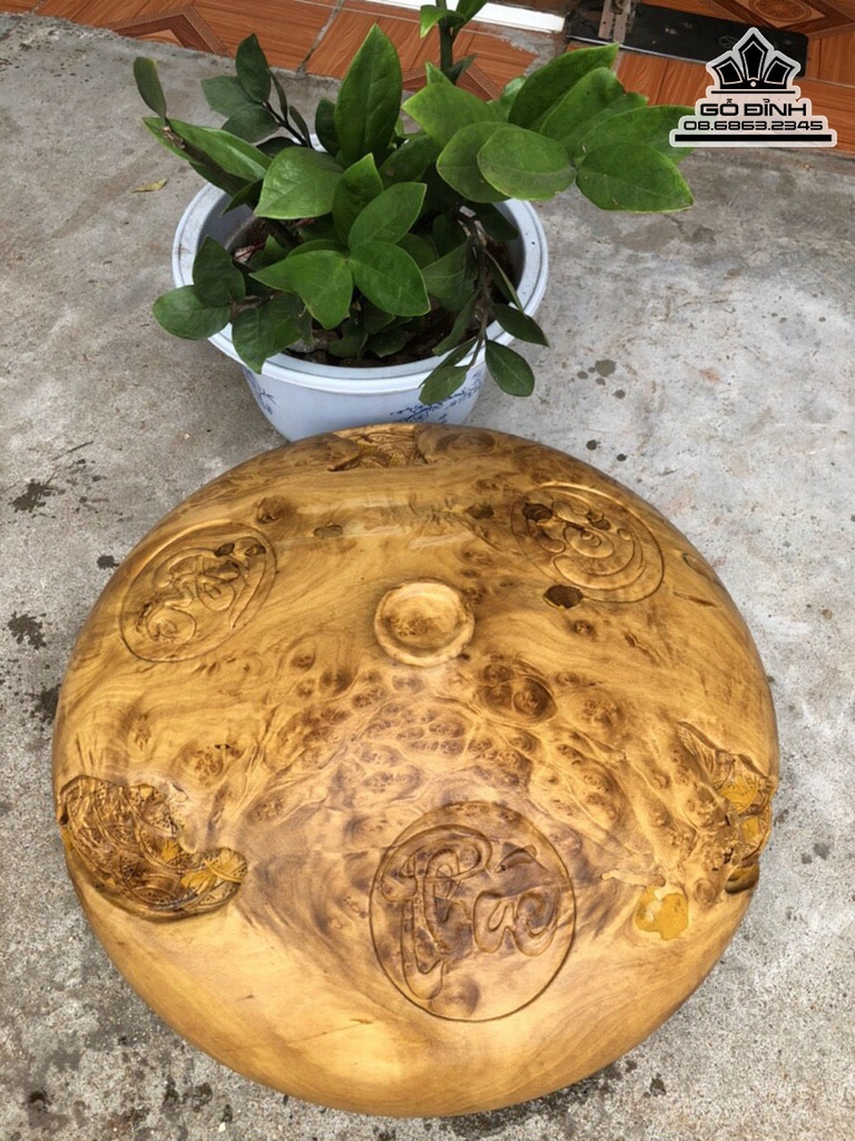 Chum Gỗ Nu Kháo Cao 23 Đường Kính 52 (cm)