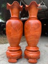 Lục Bình Gỗ Hương Đỏ Cao 170 Đường Kính 54 (cm)