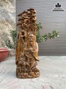 Tương Ông Thọ Gỗ Bách Xanh Cao 74 Ngang 26 Sâu 19 (cm)