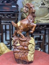 Tương Dê Tài Lộc (Nhất Dương) Gỗ Cẩm Chỉ Cao  68 Ngang 29 Sâu 22 (cm)