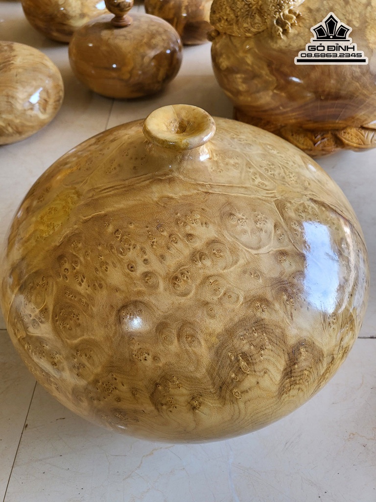 Chum Gỗ Nu Kháo Cao 25 Đường Kính 36 (cm)