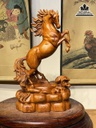 Tương Ngựa Phong Thủy (Nhất Mã) Gỗ Hương Cao 50 Ngang 29 Sâu 15 (cm)