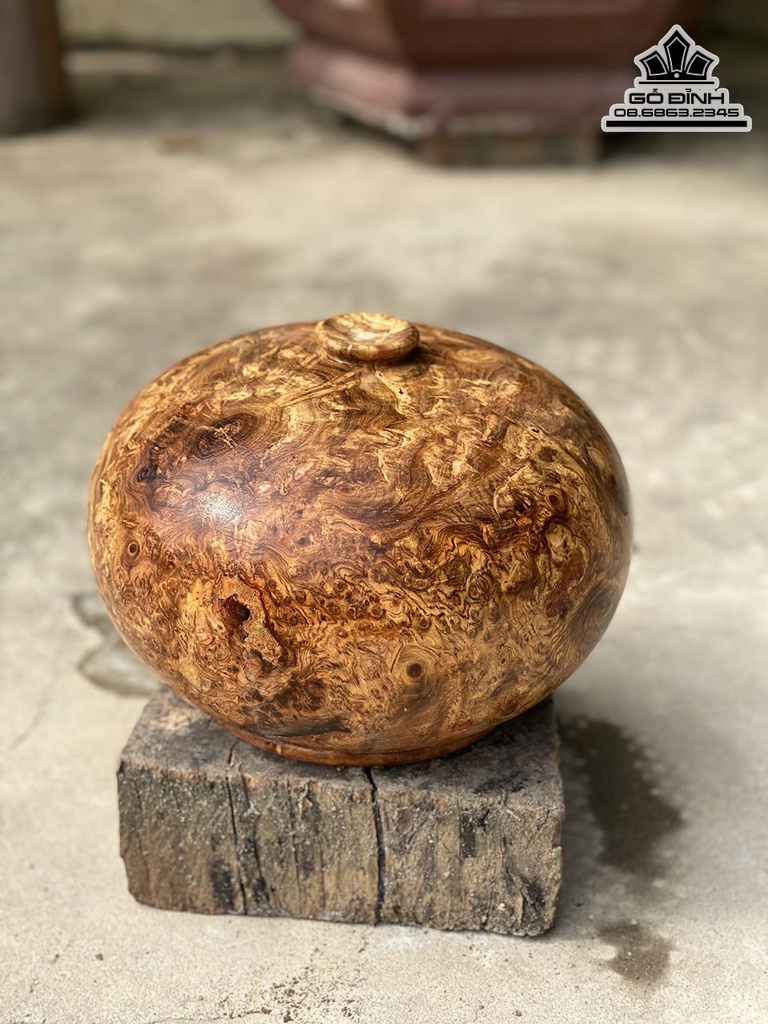 Chum Gỗ Nu Hương Cao 17 Đường Kính 25 (cm)