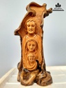 Tượng Gia Đình Thánh Gia Gỗ Trai Cao 55 Ngan 24 Sâu 13 (cm)