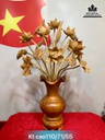Bình Hoa Sen Gỗ Ngọc Am Cao 110 Ngang 71 Sâu 55 (cm)
