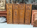 Tranh Gỗ Tứ Bình Gỗ Hương Cao 108 Ngang 30 Sâu 3 (cm)