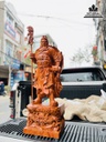 Tượng Quan Công Gỗ Hương Đá Cao 100 Ngang 36 Sâu 24 (cm)