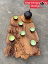 Khay Trà Gỗ Ngọc Am Cao 10 Ngang 56 Sâu 35 (cm)