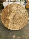 Đồng Hồ Trống Đồng Gỗ Nghiến  Đường Kính 44.5 Dày 4.5 (cm)