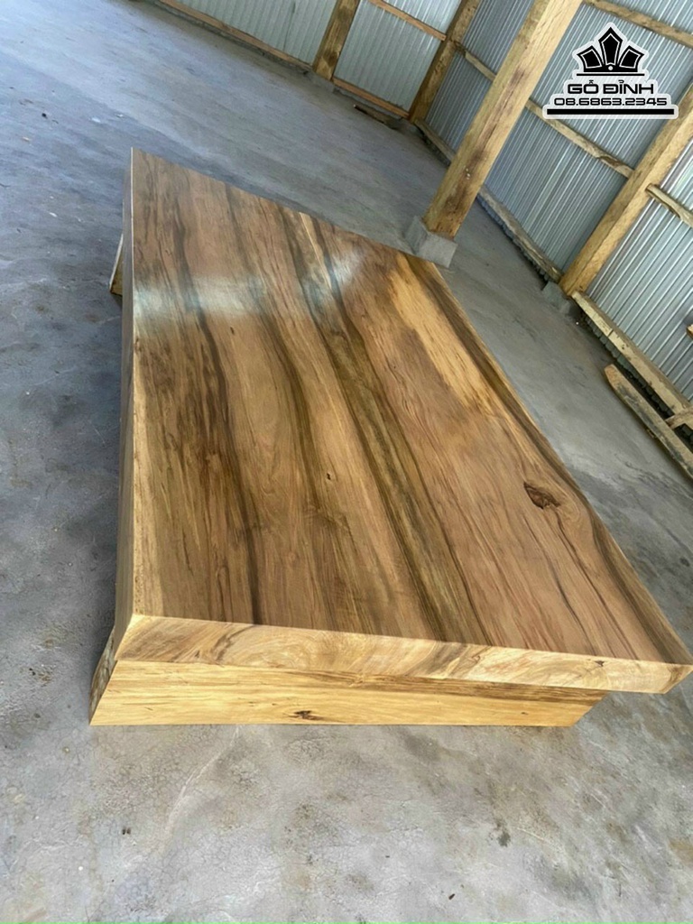 Sập Gỗ Dổi Đá Dài 230 Rộng 140 Dày 13(cm)