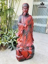 Tượng Khổng Minh (Gia Cát Lượng) Gỗ Trắc Cao 68 Ngang 23 Sâu 17 (cm)