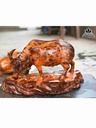 Tượng Trâu Phong Thủy Gỗ Nu Nghiến  Cao 25 Ngang 41 Sâu 21 (cm)