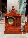 Đồng Hồ Để Bàn Gỗ Hương  Cao 55 Rộng 45 Sâu 15 (cm)