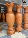 Cặp Lục Bình Gỗ Hương Cao 160 Đường Kính 46 (cm)