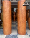 Cặp Trụ Trời Gỗ Hương Cao 180 Đường Kính 52 (cm)