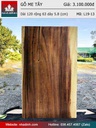 Mặt Bàn Gỗ Me Tây Nguyên Khối Dài 120 Rộng 63 Dày 5,8 (cm)
