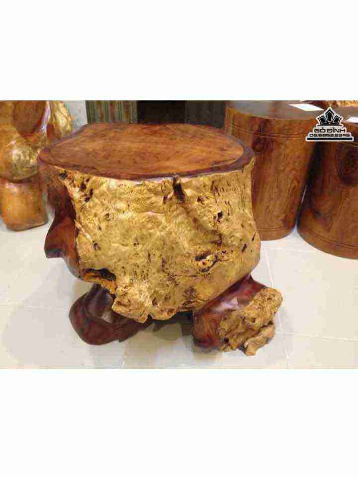 Đôn Gốc Cây Gỗ Xá Xị ( Gù Hương )  Cao 49 Ngang 58 Sâu 45 Mặt 42-33 (cm)