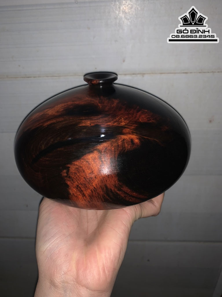 Chum Phú Qúy Gỗ Trắc Cao 10.5 Đường Kính 16 (cm)