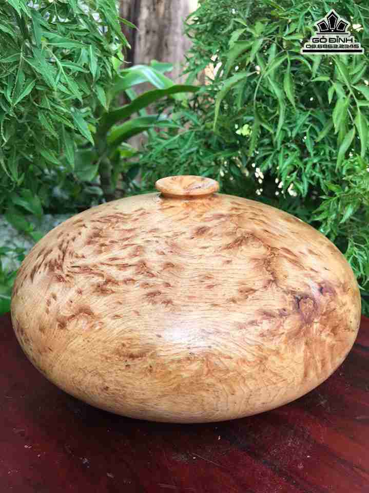 Chum Phú Quý Gỗ Nu Pơ Mu  Cao 13 Đường Kính 22 (cm)
