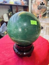Bi Cầu Đá Thạch Anh Xanh Đường Kính 12,5 (cm) 2,8kg