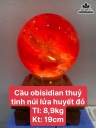 Bi Cầu Đá Thủy Tinh Núi Lửa Đường Kính 19 (cm) 8,9kg