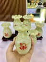 Túi Tiền Phong Thủy Đá Ngọc Onix Cao 10 (cm)