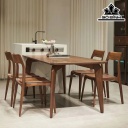 Bàn Ăn Gỗ Sồi (Oak) Dài 140 Ngang 70 Cao 75 (cm)