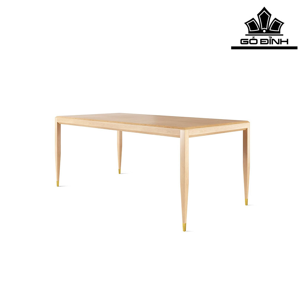 Bàn Ăn Gỗ Sồi (Oak) Dài 160 Ngang 80 Cao 75 (cm)