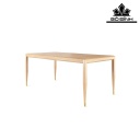 Bàn Ăn Gỗ Sồi (Oak) Dài 160 Ngang 80 Cao 75 (cm)
