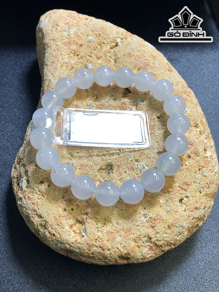 Vòng Tay Đá Cẩm Thạch Đường Kính Hạt 10 (mm) 32gr
