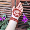 Vòng Tay Đá Mã Não Đường Kính Hạt 5 (mm)