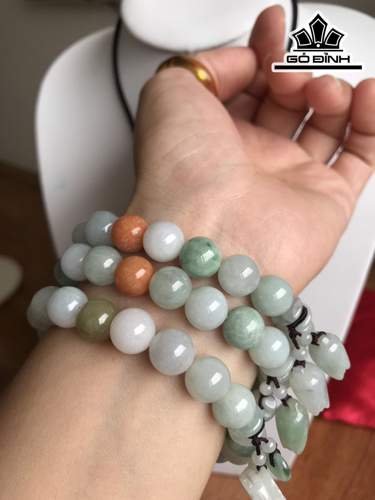 Vòng Tay Đá Cẩm Thạch Đường Kính 10 (mm)