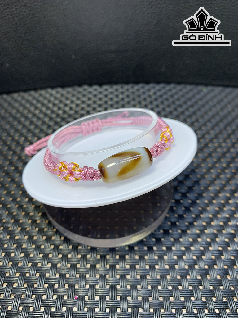 Vòng Tay Đá Mã Não Cao 1,9,5 Ngang 8,9-10,8 (mm)