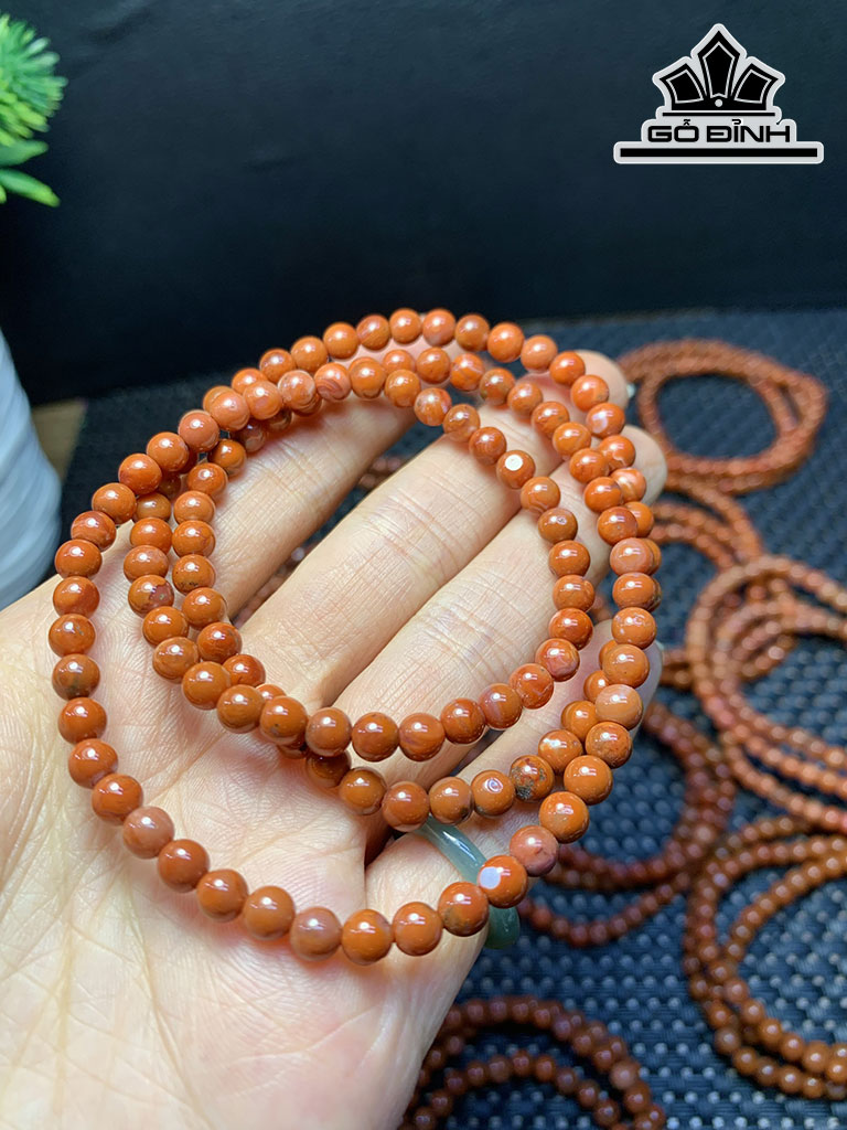 Vòng Tay Đá Mã Não Đường Kính 4,7 (mm)