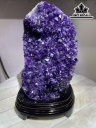 Tinh Thể Đá Thạch Anh Tím Cao 27 Ngang 13 (cm) 4kg
