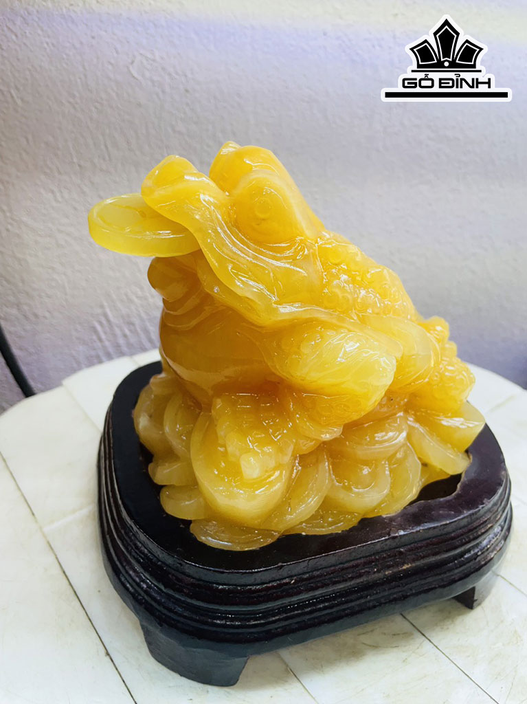 Thiềm Thừ Đá Ngọc Hoàng Cao 18 Ngang 15 (cm) 3kg