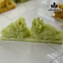 Tượng Tỳ Hưu Đá Ngọc Hoàng Long Cao 20 (cm)