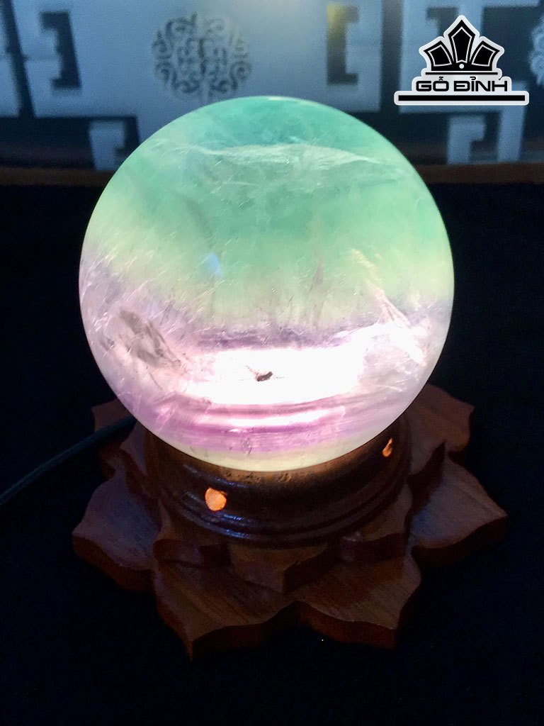 Bi Cầu Đá Ngọc Lục Bảo Đường Kính 8 (cm) 0,85kg