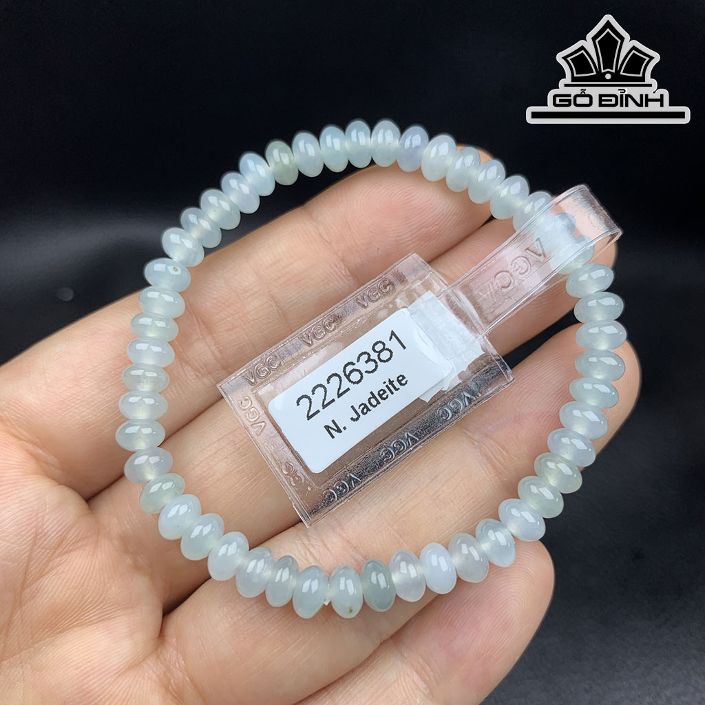 Vòng Tay Đá Cẩm Thạch (Jadeite) Đường Kính Hạt 5,7 (mm)