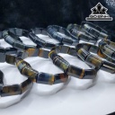 Vòng Tay Đá Mắt Hổ Đường Kính Hạt 13,5 (mm)