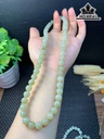 Vòng Tay Đá Ngọc Bích (Nephrite Jade) Đường Kính Hạt 8 (mm)