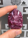 Mặt Dây Chuyền Đá Ruby Cao 40,7 Ngang 30,5 Sâu 10,2 (mm)