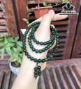 Chuỗi Đá Ngọc Bích (Nephrite Jade) Đường Kính Hạt 6 (mm)