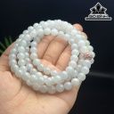 Chuỗi Đá Bạch Ngọc Đường Kính Hạt 7 (mm)