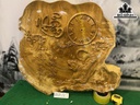 Tranh Chữ Nhẫn Gỗ Nu Nghiến Cao 60 Ngang 68 Sâu 3 (cm)