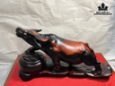 Tượng Trâu Gỗ Trắc Cao 18 Ngang 33 Sâu 11 (cm)