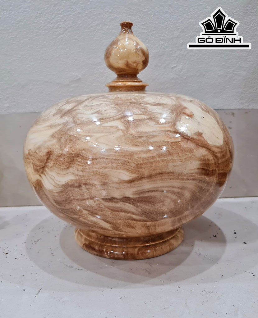 Chum Phú Quý Gỗ Hương Cao 21 Đường Kính 19 (cm)
