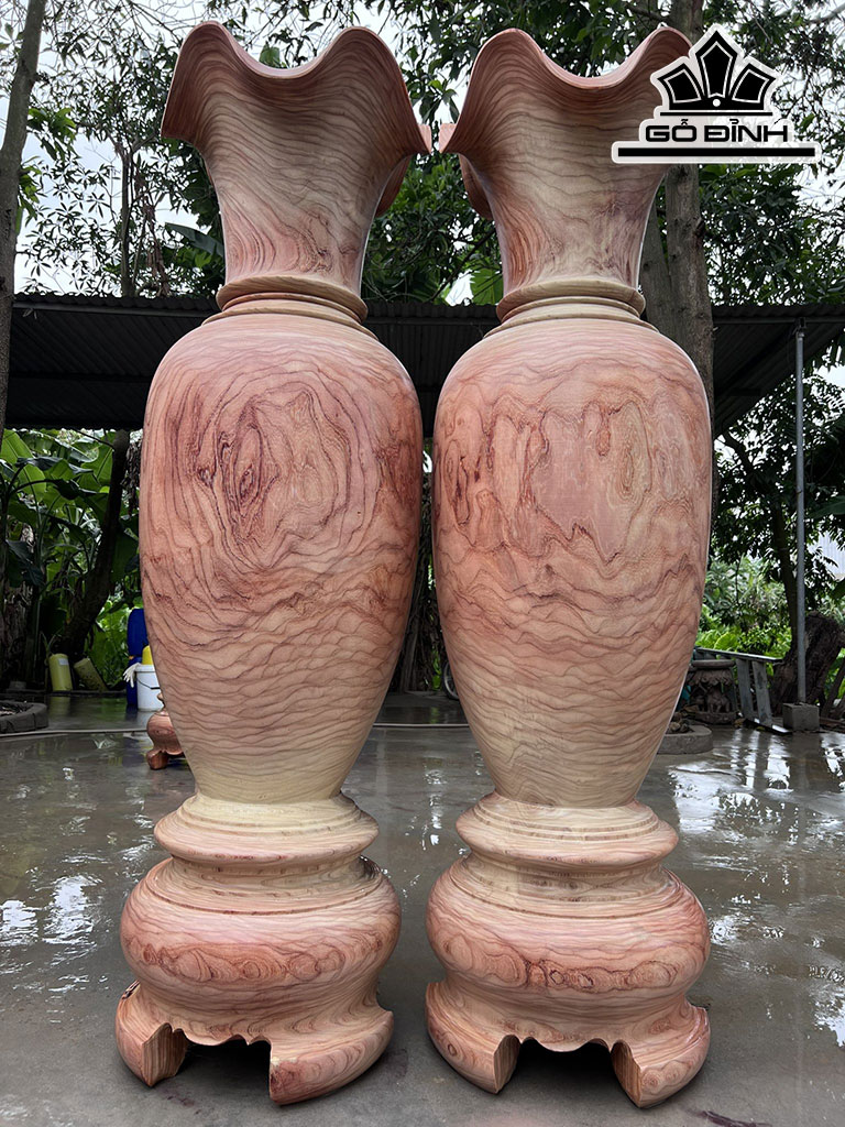 Lục Bình Gỗ Hương Cao 180 Đường Kính 54 (cm)